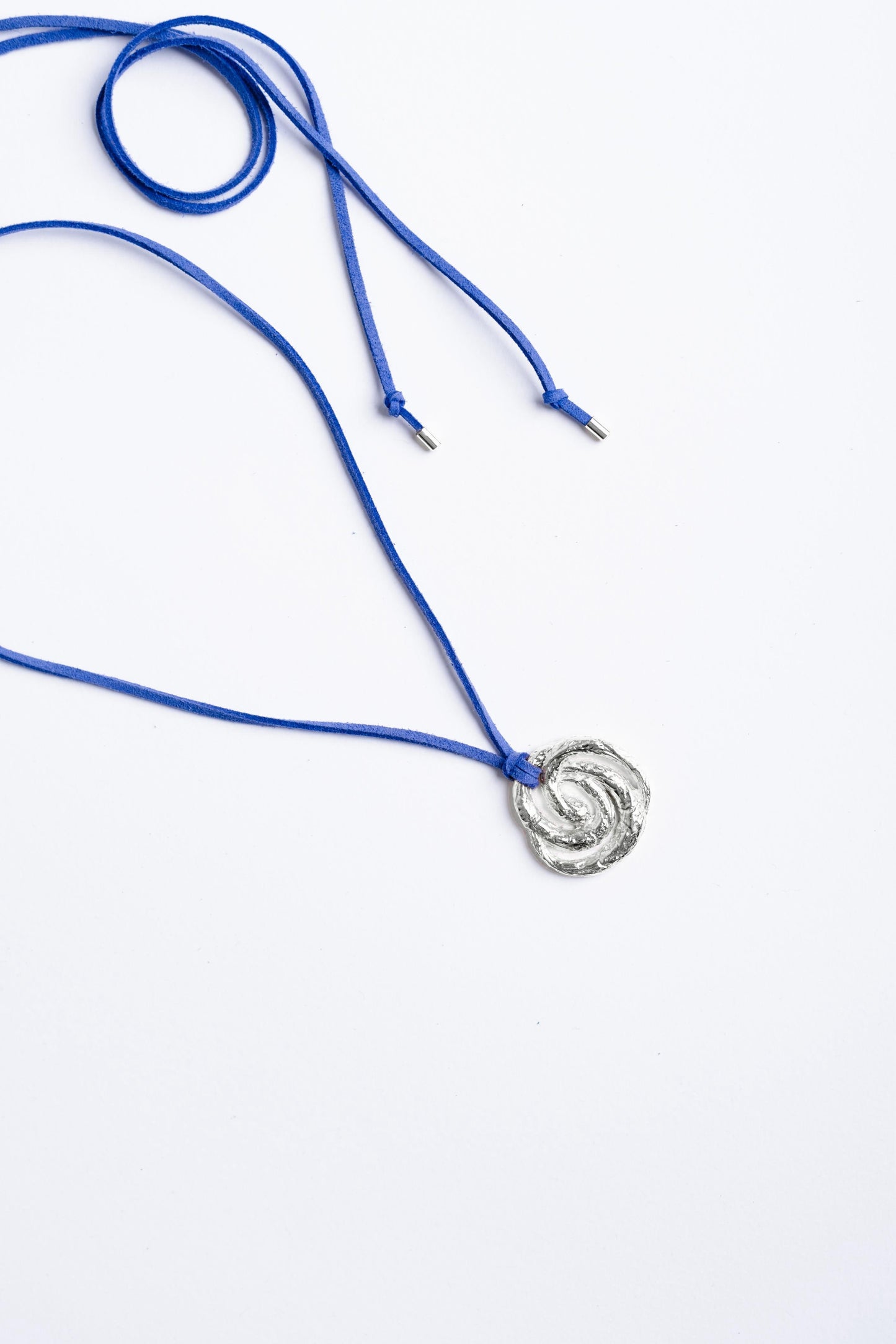 Solfrid Cord Necklace - Silver