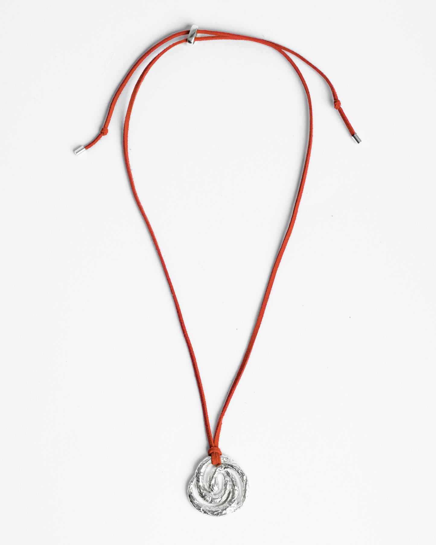 Solfrid Cord Necklace - Silver