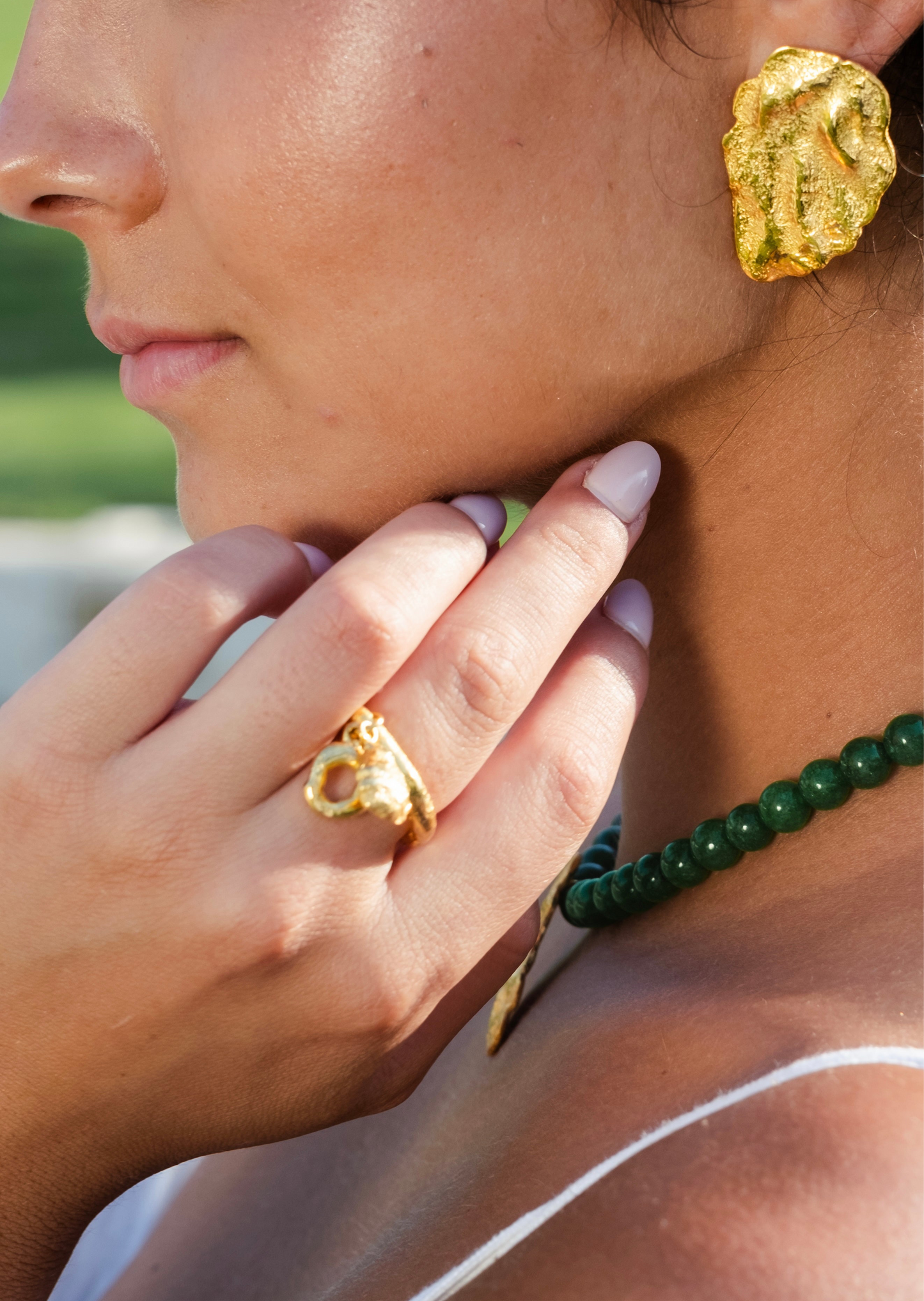 Kaia Ring - O Drop