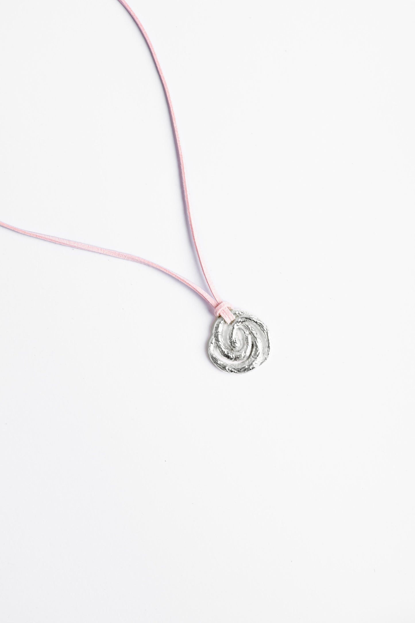 Solfrid Cord Necklace - Silver