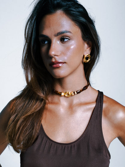 Solis Choker - Amber