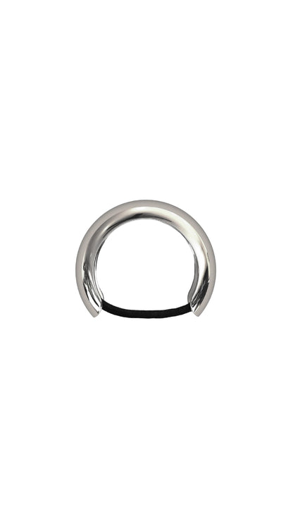 Silver Calla Hair Cuff