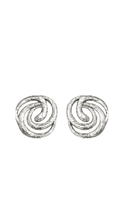Solfrid Earrings - Silver