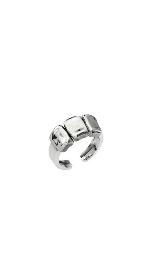 Vena Pinky Ring - Silver